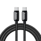 Mcdodo Ca 3681 Mdd For Iphone 15 Series 2m 240w Type C To Type C Charging Cable Data Transmission Phone Braided Cord Black - CompuMe